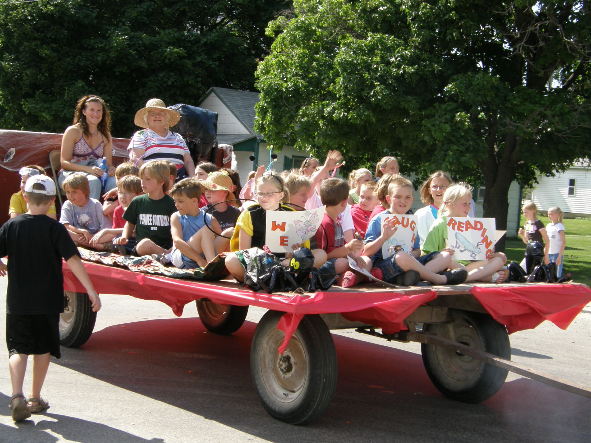 float in the parade