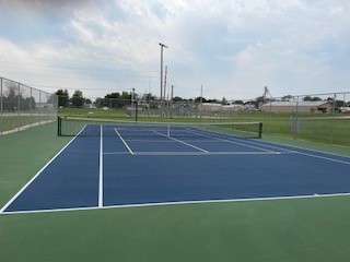 tennis courts